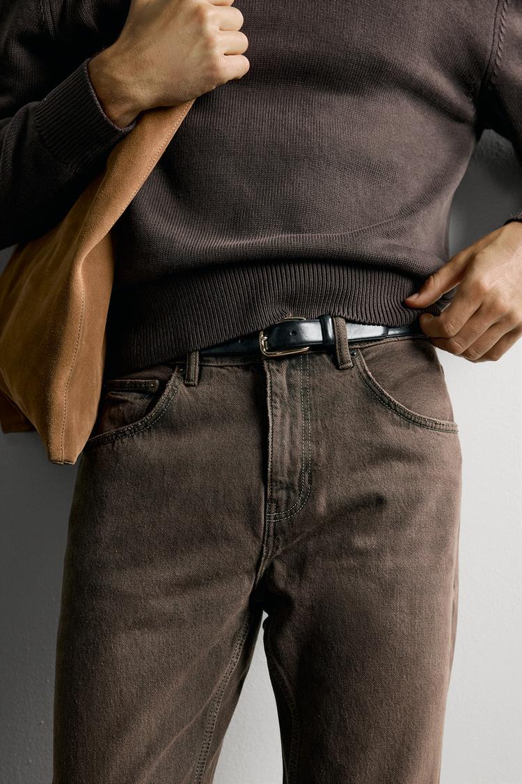 Jeans ajustados de corte cropped 5