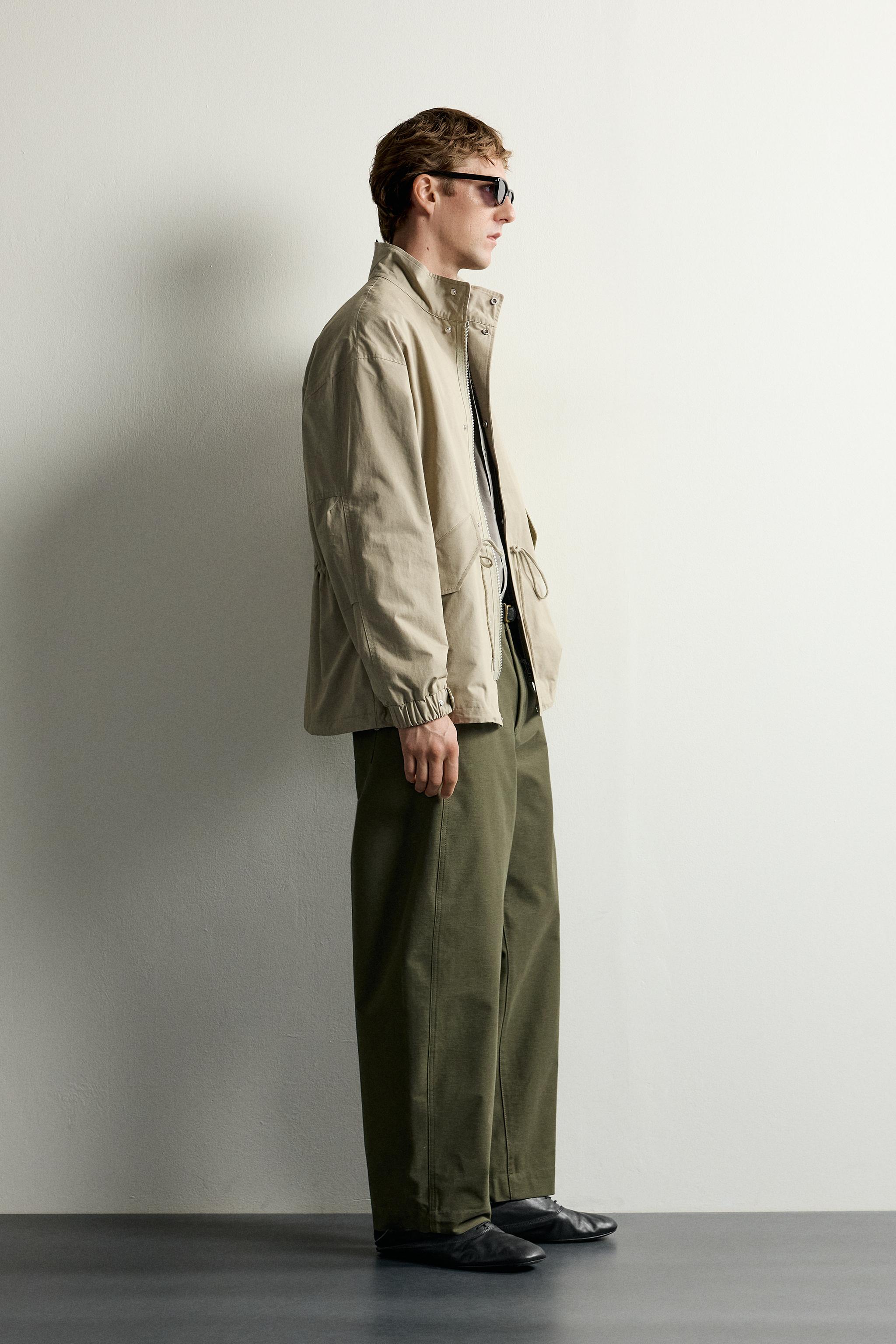 100% COTTON SHORT PARKA