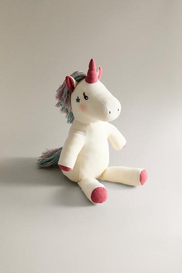 PELUCHE ENFANT LICORNE - Crème de Zara - Image 1