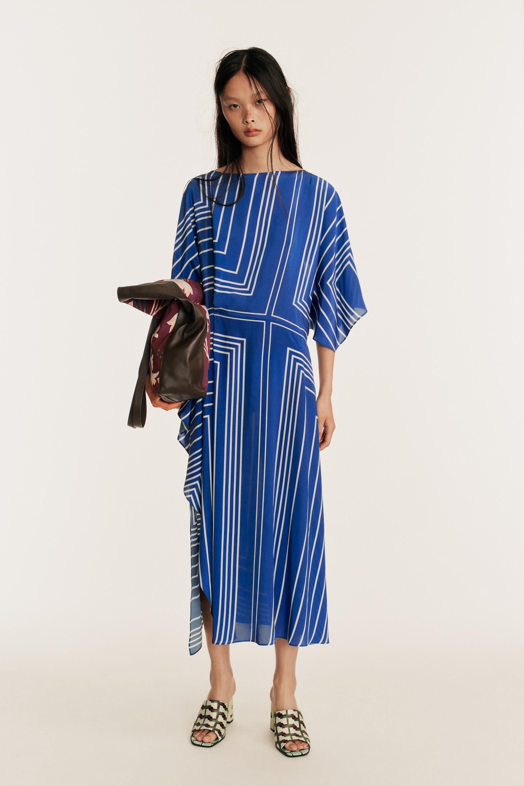 LIMITED EDITION PRINTED MIDI DRESS