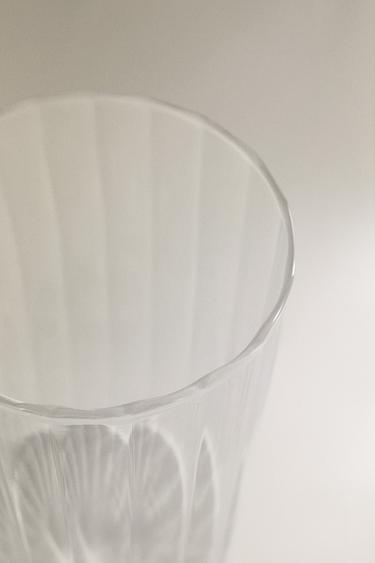 BOROSILICATE TUMBLER WITH LINES - 990 by Zara - Image 2