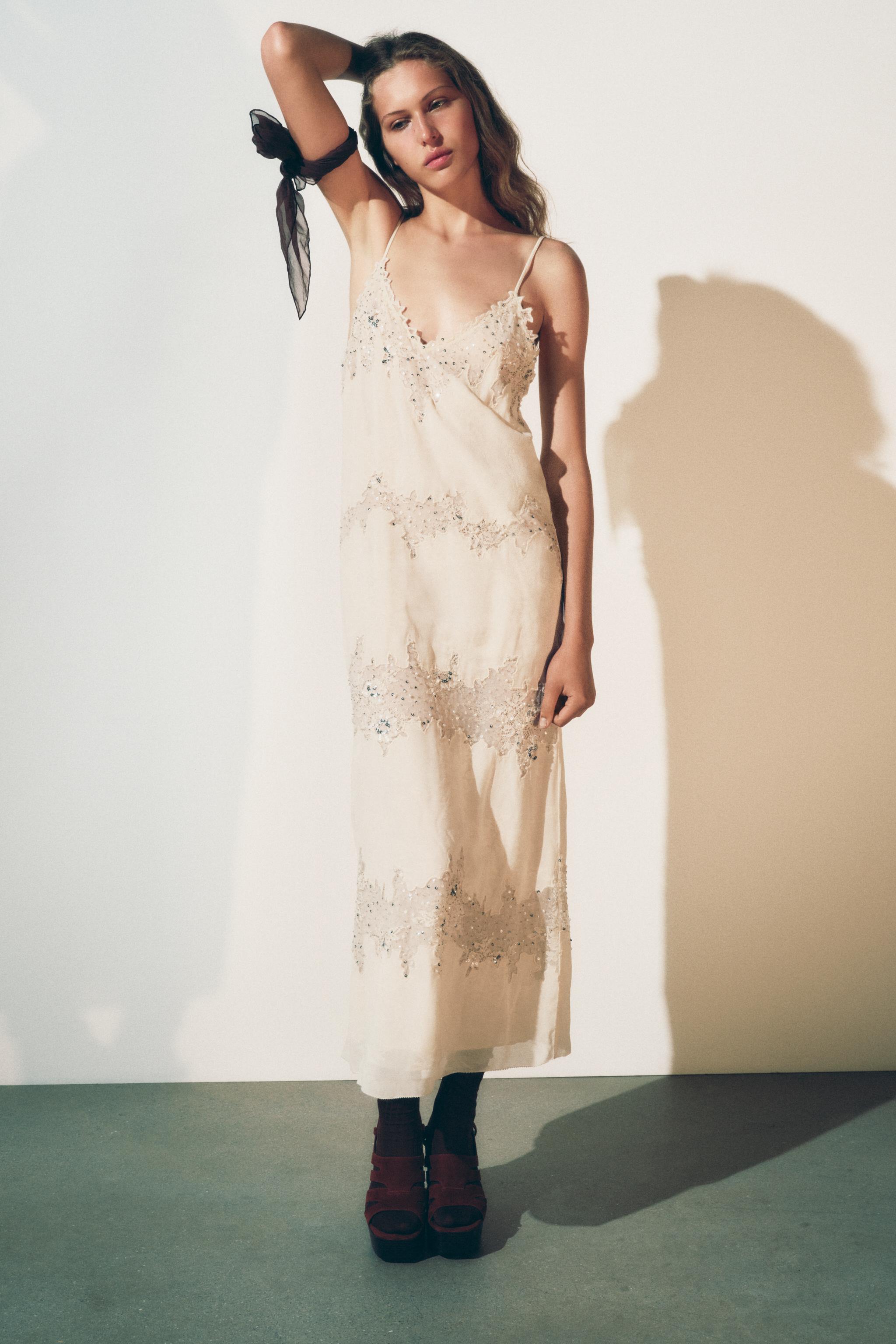 Pizzo Sangallo Vestito Pizzo Zara 2019 Sposa Zara Vestiti Pizzo