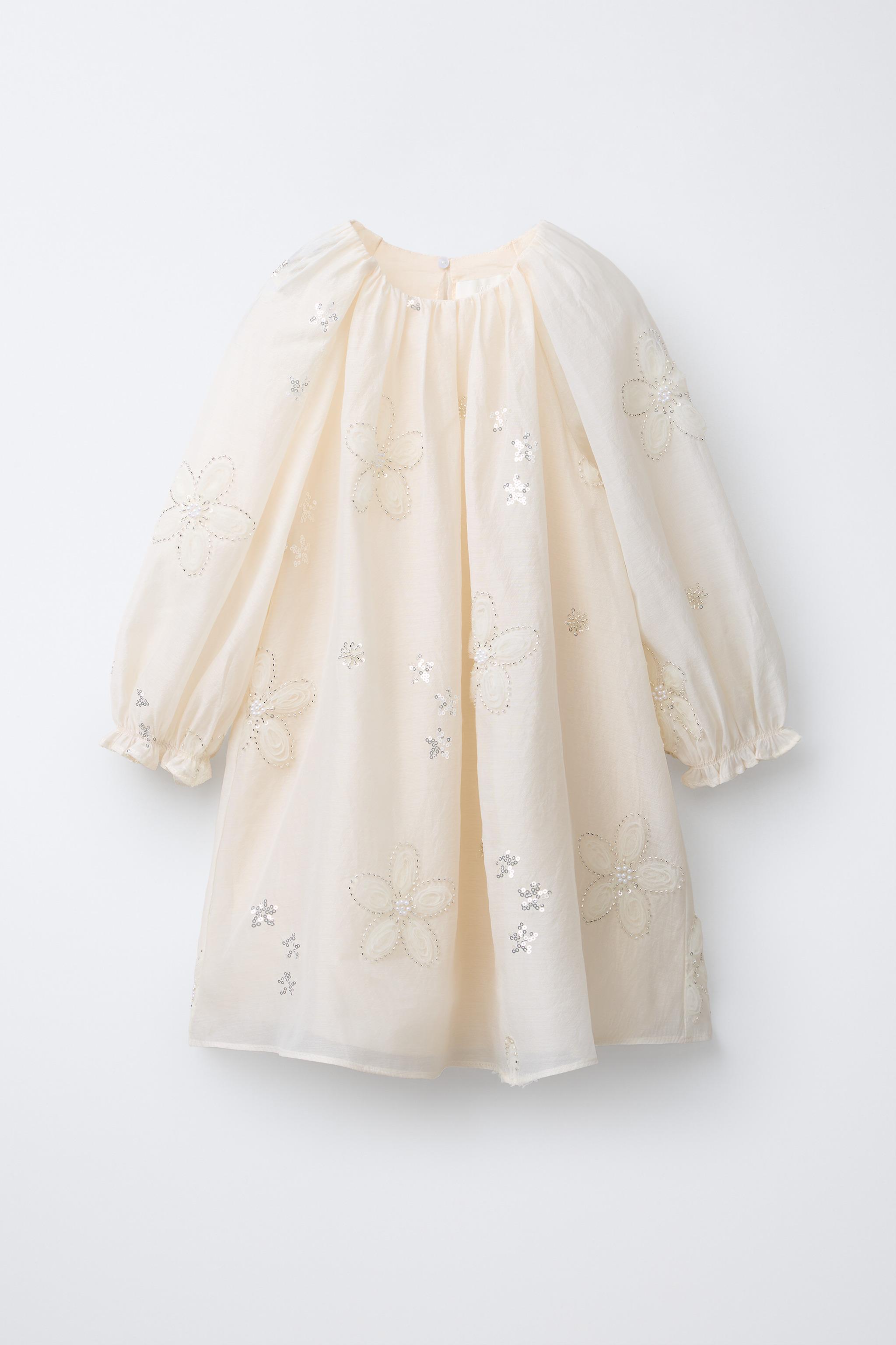 BEADED FLORAL DRESS