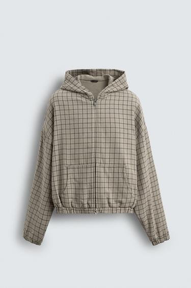 ТОРКӨЗ BOXY FIT КУРТКАСЫ - Сарғыш Zara компаниясынан