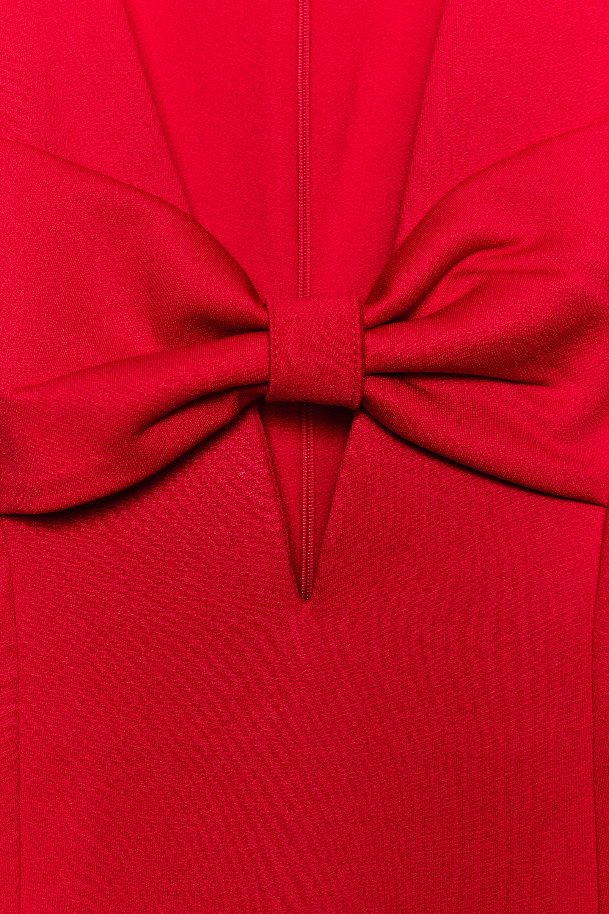 BOW MINI DRESS