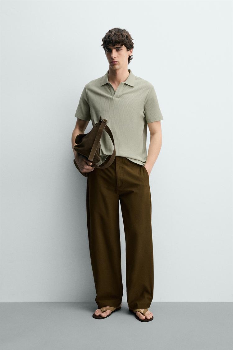 DİK DOKULU POLO T-SHIRT