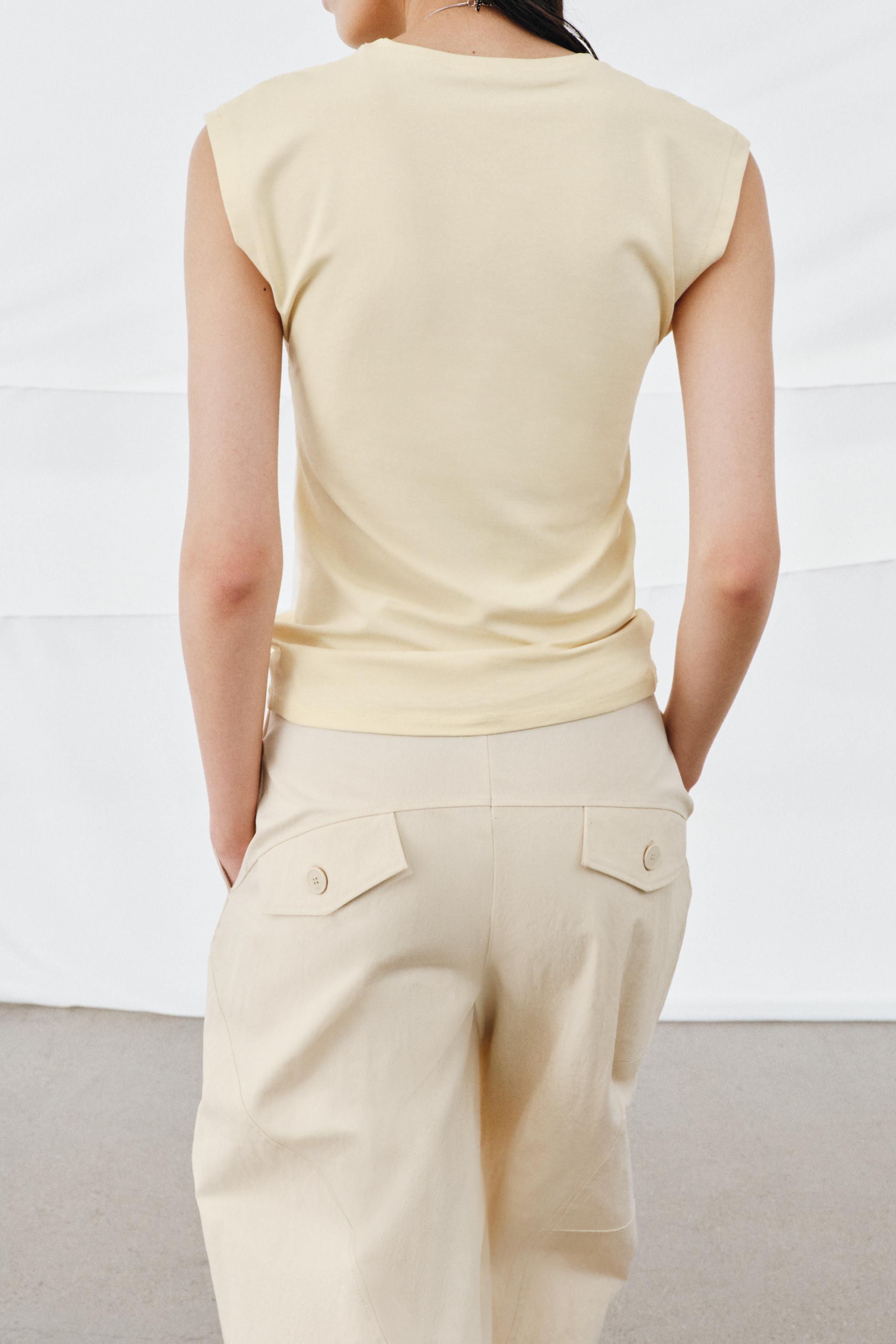 COTTON BLEND T-SHIRT