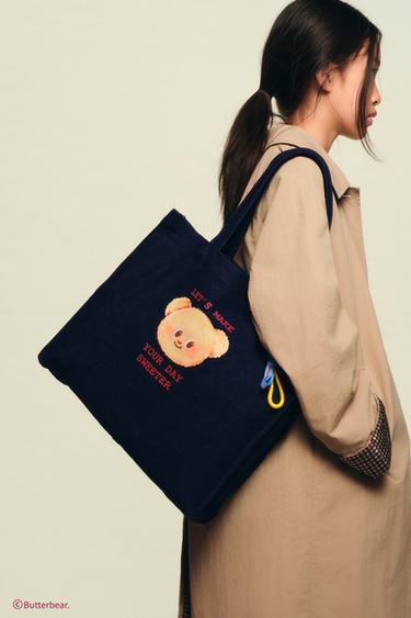 SHOPPER 데님 BUTTERBEAR © - Zara의 멀티컬러 - 이미지 0