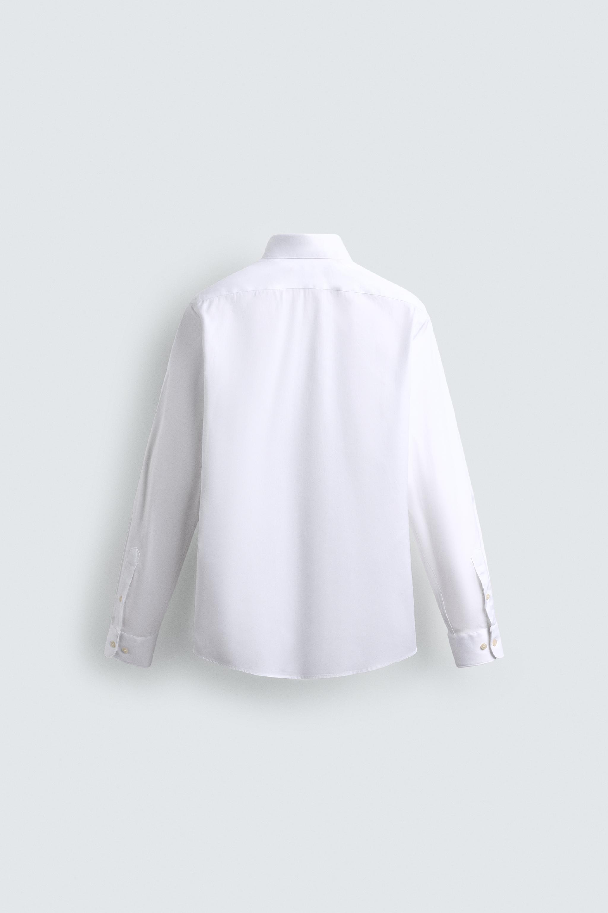REGULAR FIT SHIRT - White | ZARA United States