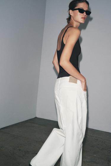 STRAPPY POLYAMIDE BODYSUIT - Black by Zara - Image 2