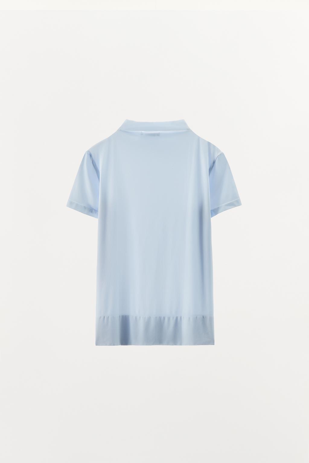 Thumbnail image for HIGH NECK TOP WITH POLYAMIDE