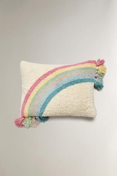 HOUSSE DE COUSSIN ENFANT ARCO-EN-CIEL - Multicolore de Zara - Image 0
