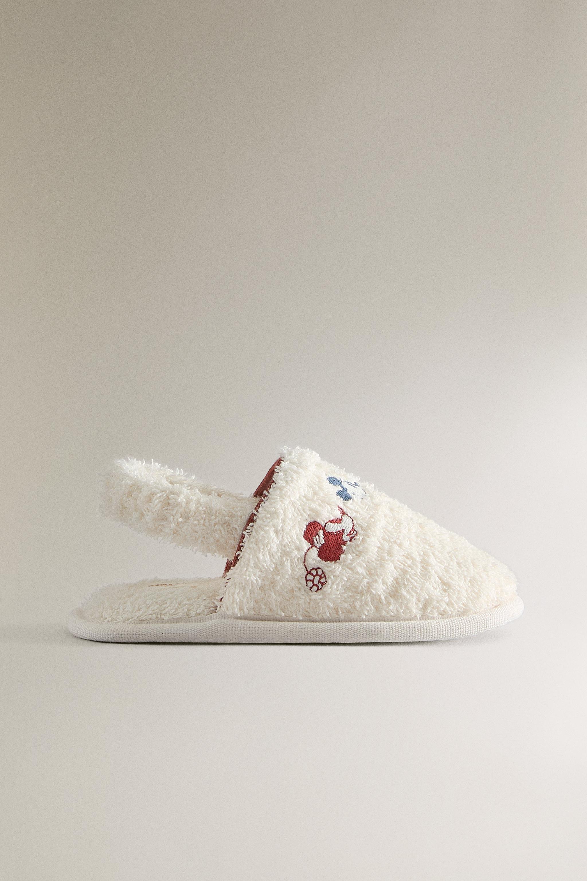 KIDS' MICKEY & MINNIE ©DISNEY BATH TOWEL SLIPPERS