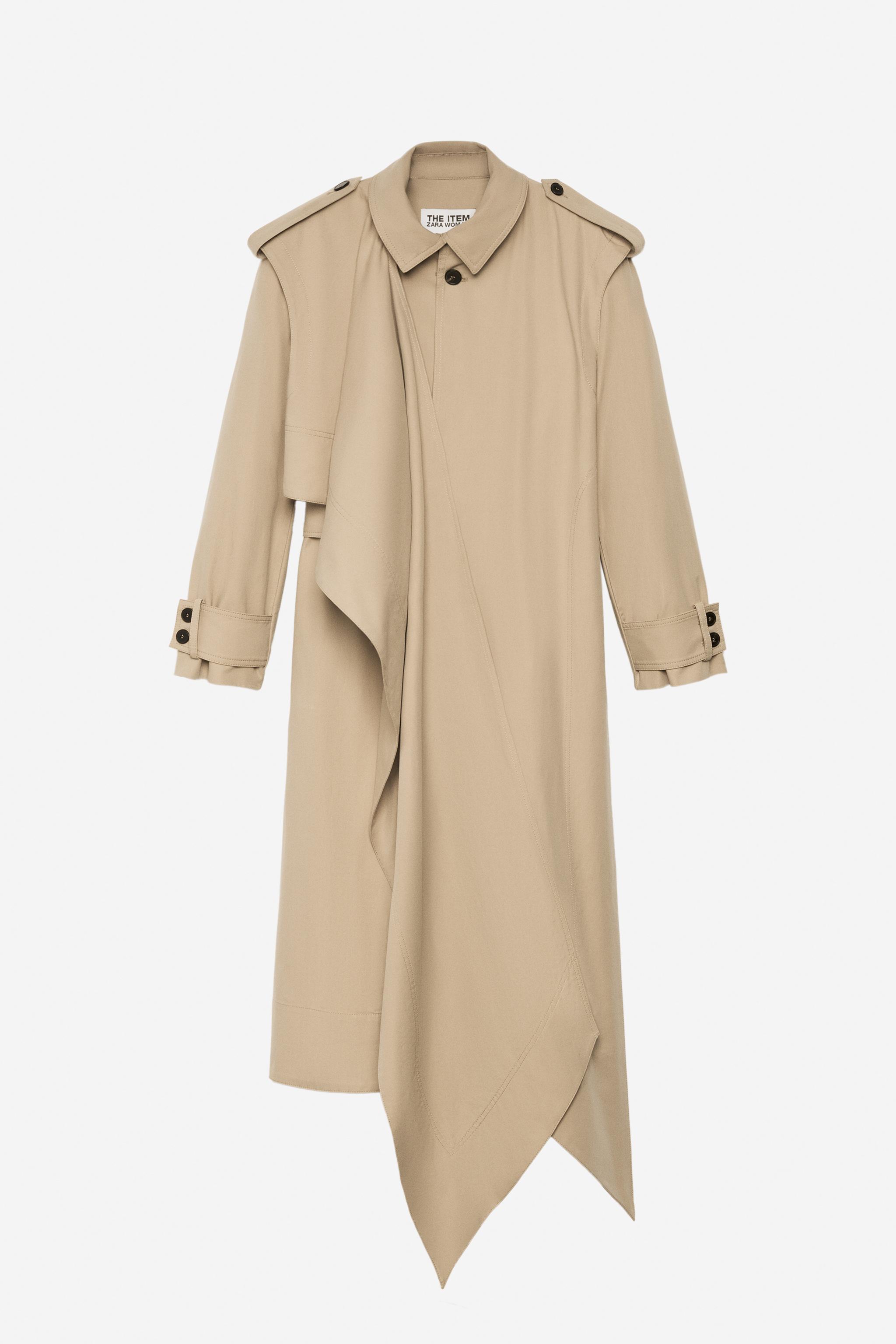 2-IN-1 REMOVABLE VEST TRENCH COAT - THE ITEM ZARA WOMAN
