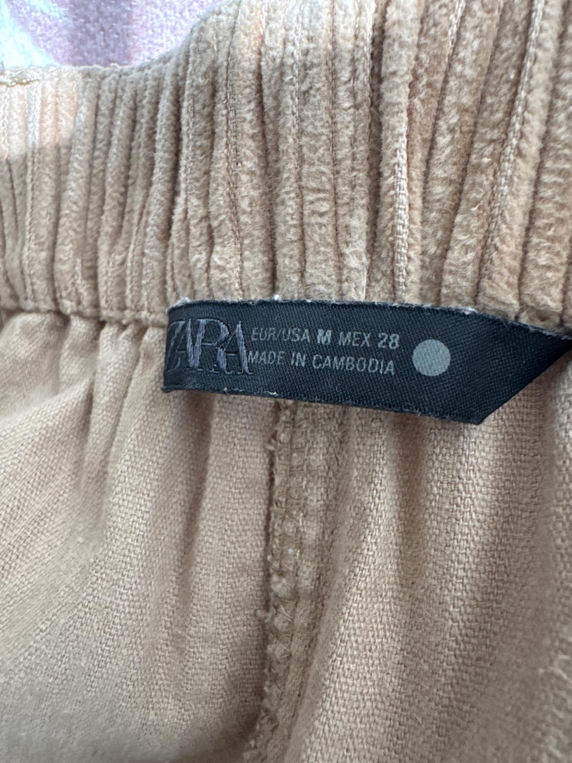 ZW COLLECTION WIDE-LEG CORDUROY TROUSERS - Image 3