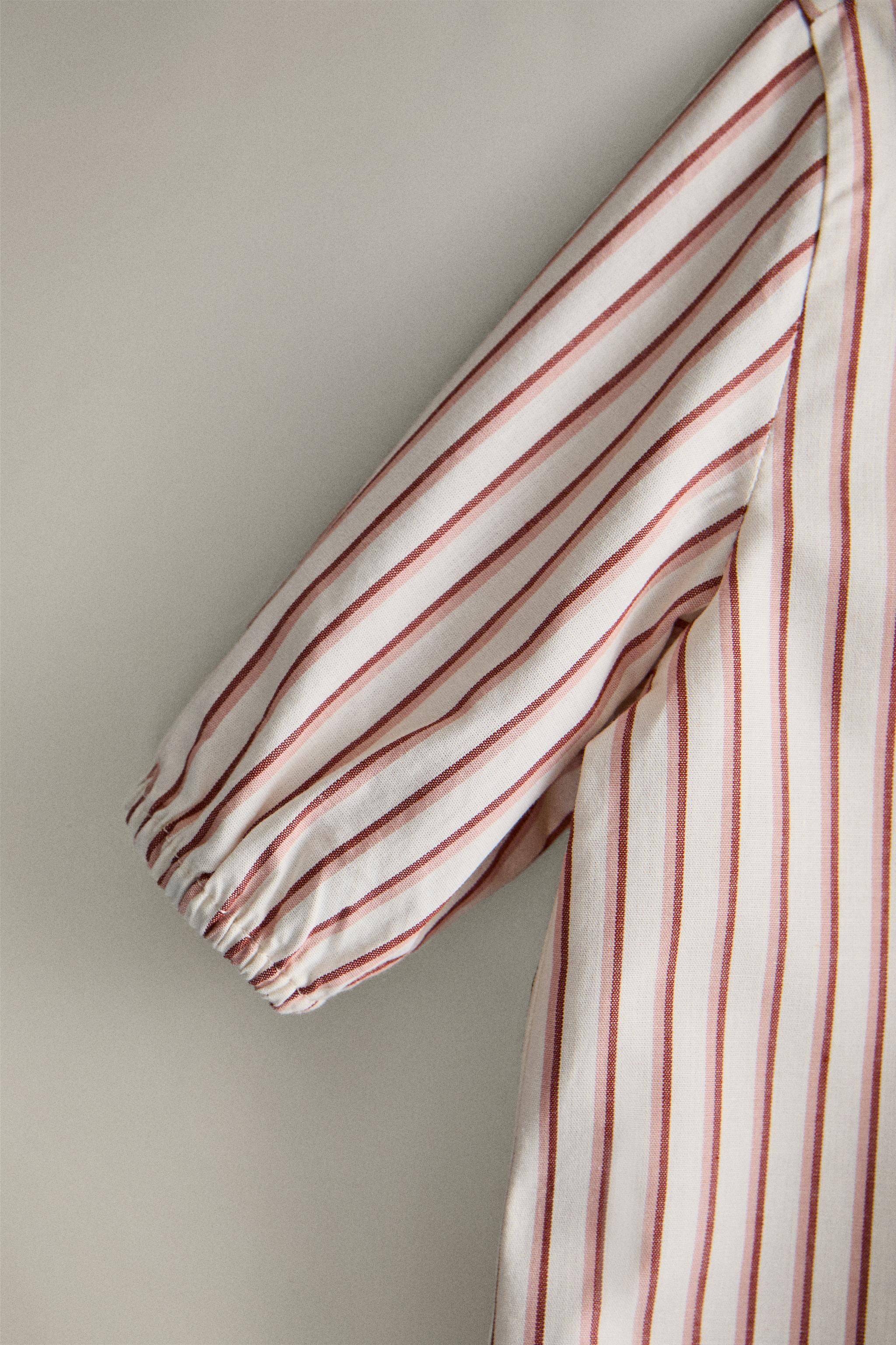 CHILDREN'S STRIPED ROMPER - Pink | ZARA United States CHILDREN'S STRIPED ROMPER - Pink | ZARA United States