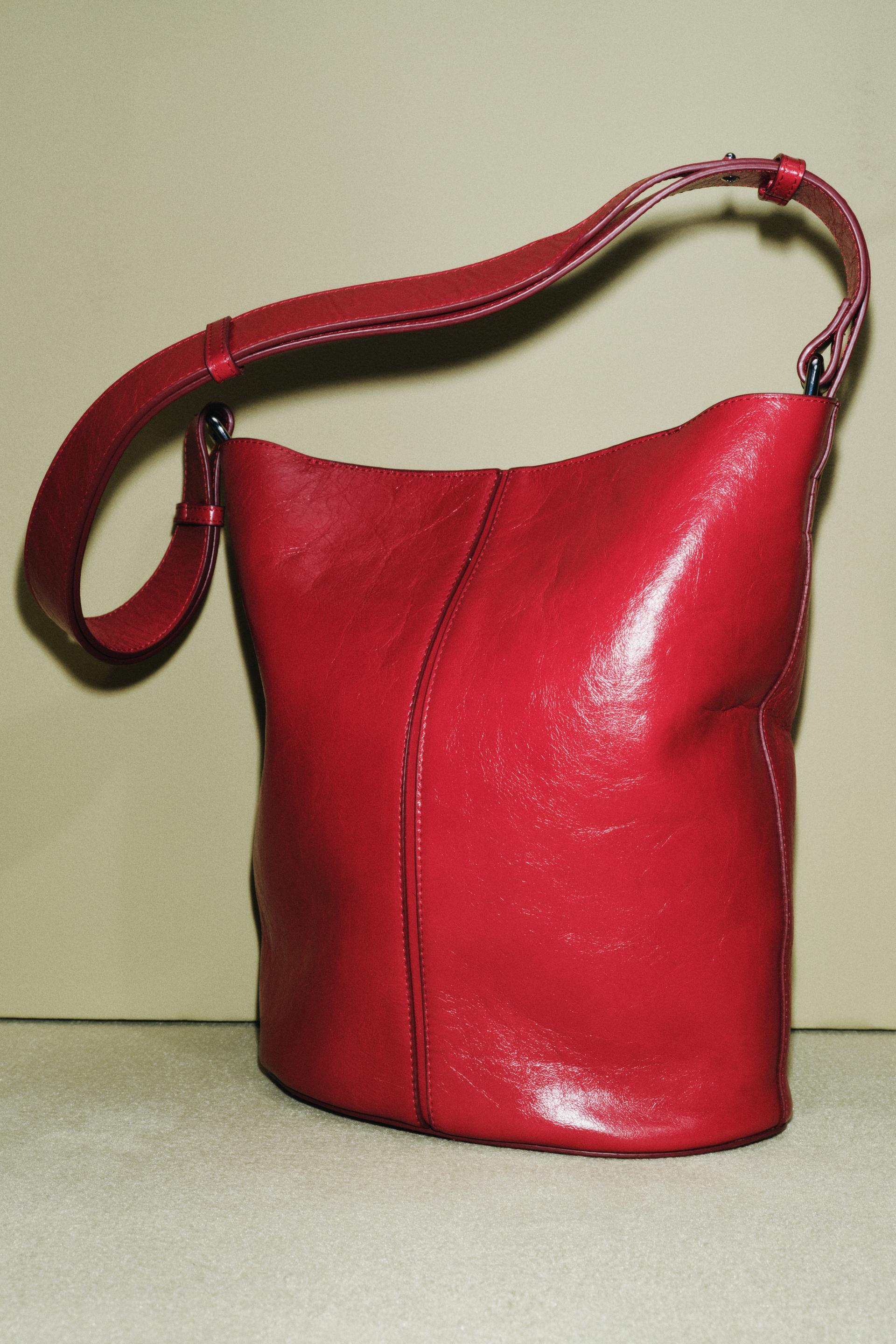 Bolsos de shops zara de piel