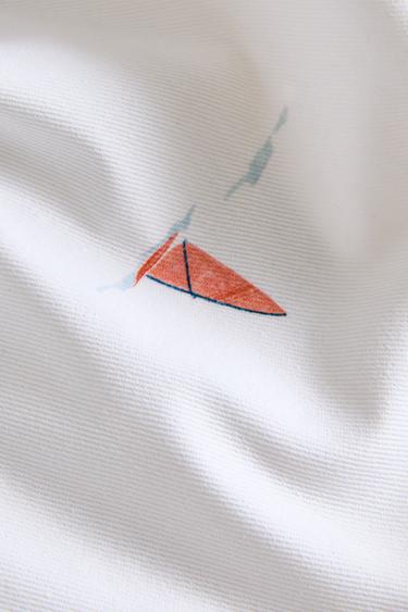 RESIN-COATED COTTON WINDSURFING TABLECLOTH - Blue by Zara - Image 3
