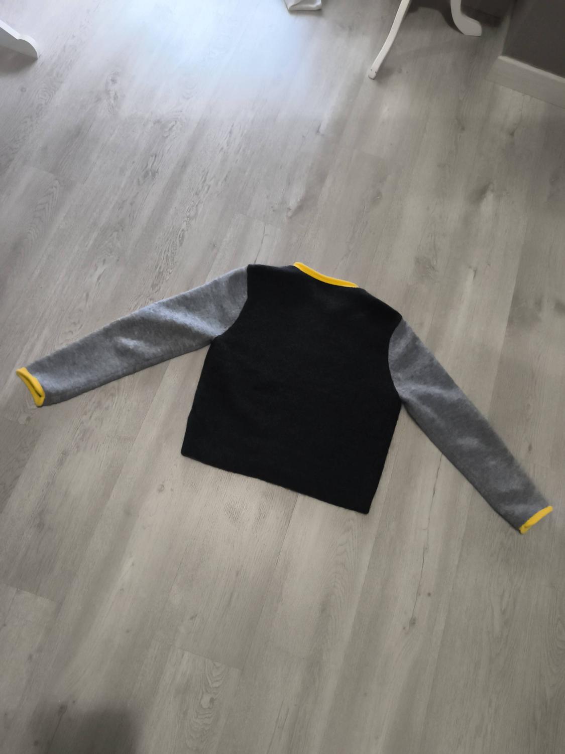 COLOUR BLOCK CARDIGAN - Image 2