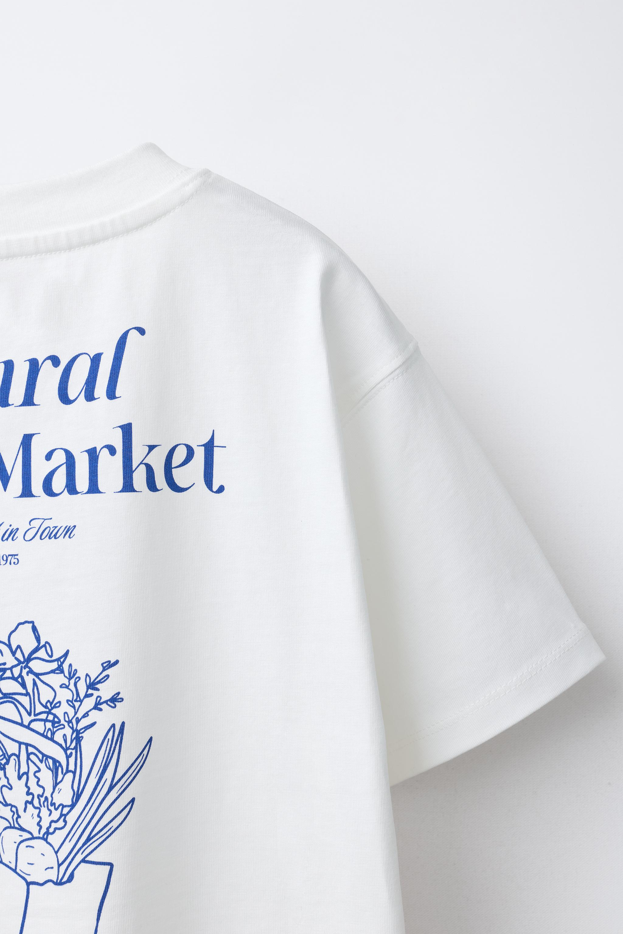 T-SHIRT BRODÉ ET INSCRIPTION