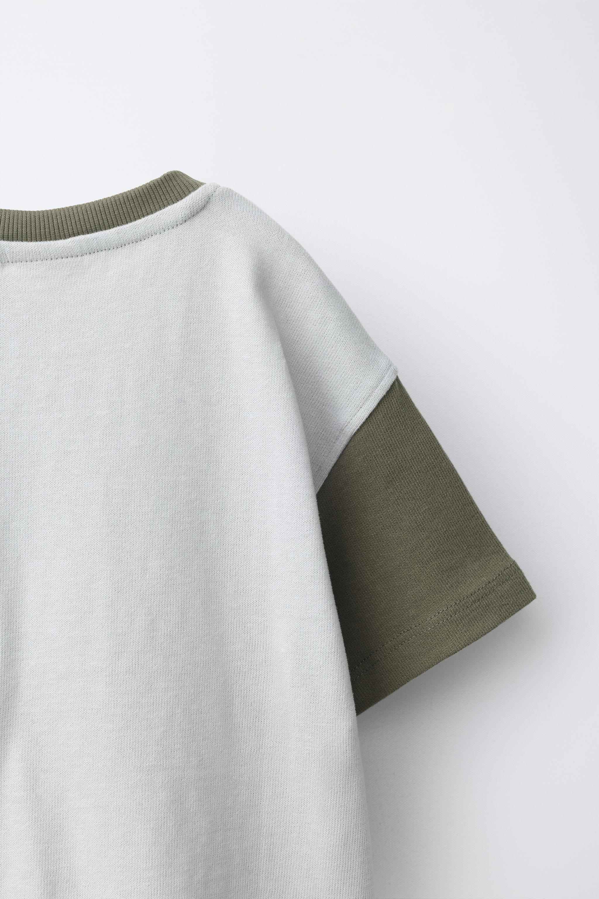HEAVYWEIGHT SOFT COLOR-BLOCK T-SHIRT