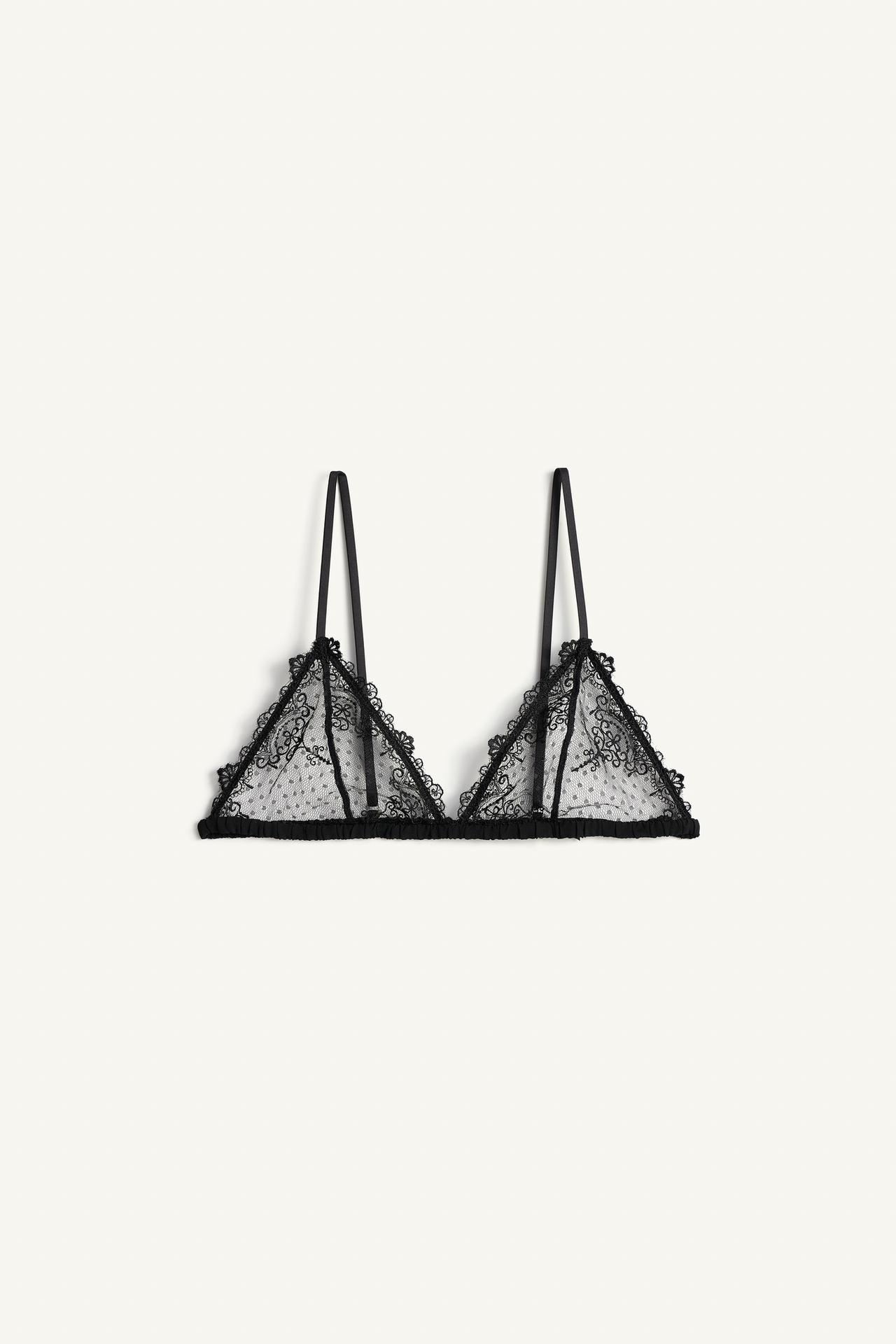 LIMITED EDITION LACE TRIANGLE BRA