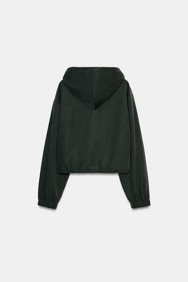 Zara 連帽運動衫 - 深灰色