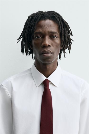 CORBATA ESTRUCTURA BARREJA SEDA - Bordeus de Zara - Imatge 0