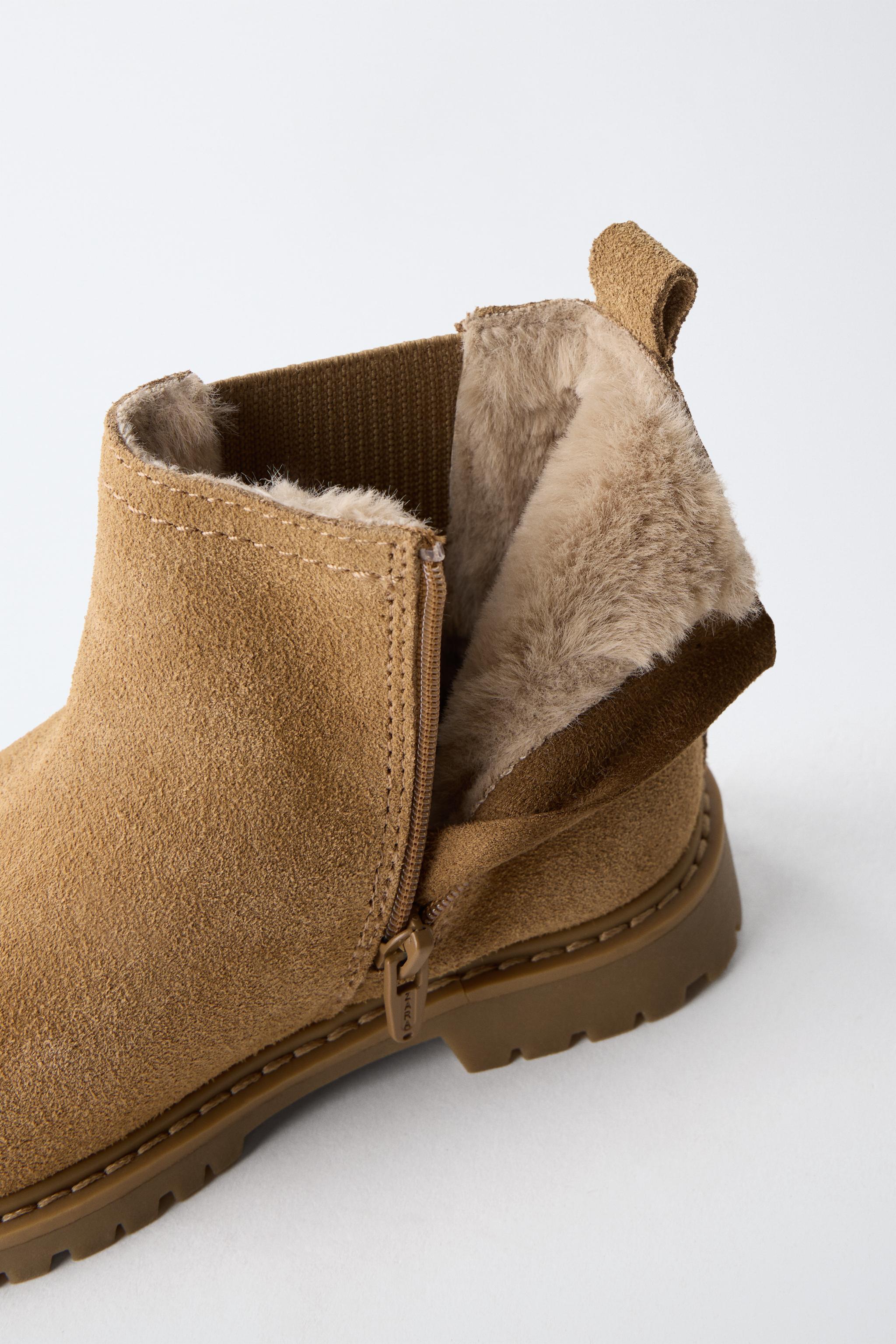 BOTTINES CHELSEA DOUBLÉES EN CUIR