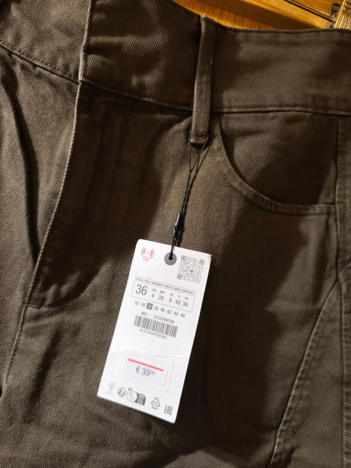 ZW COLLECTION BALLOON TROUSERS - Image 3
