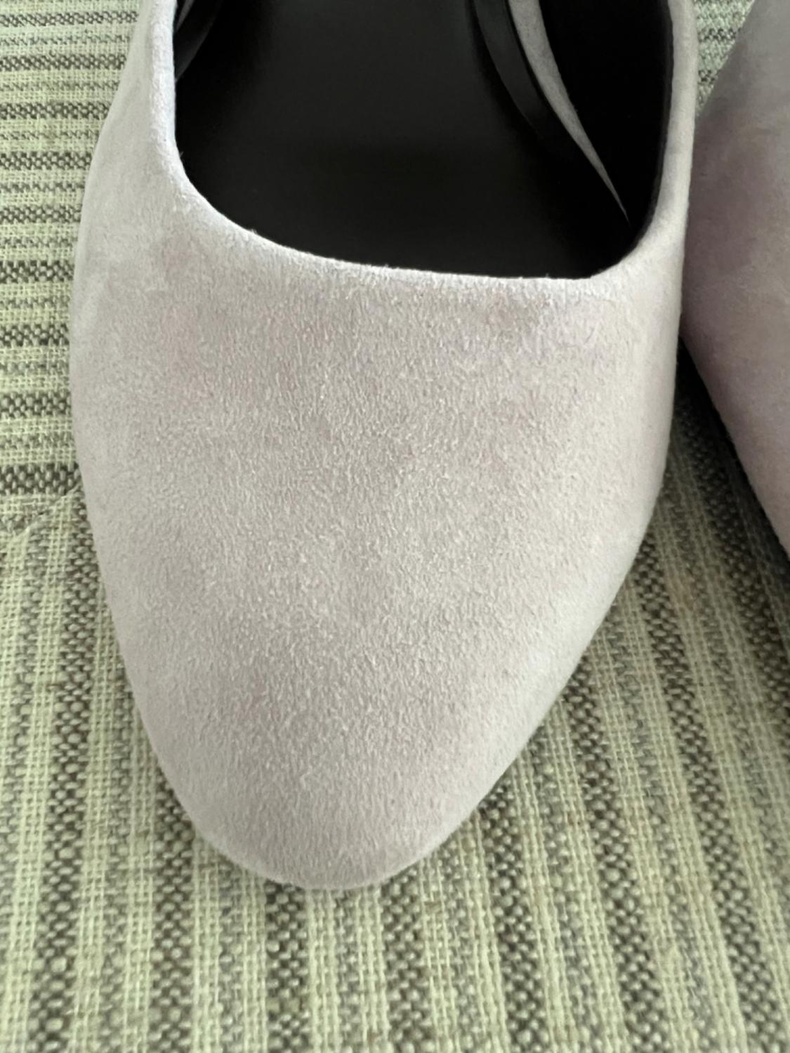 SUEDE ANKLE STRAP HEELS - Image 8