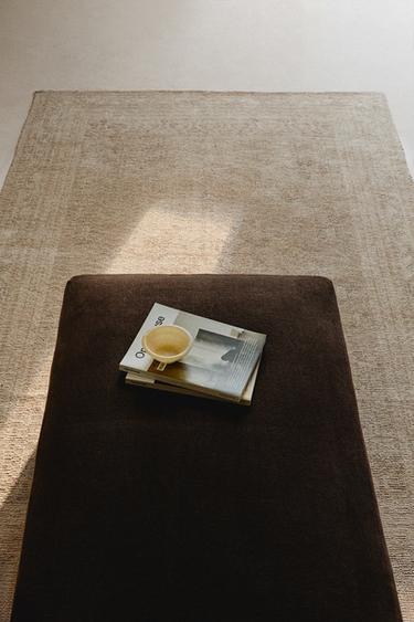 COTTON RUG - Pink by Zara