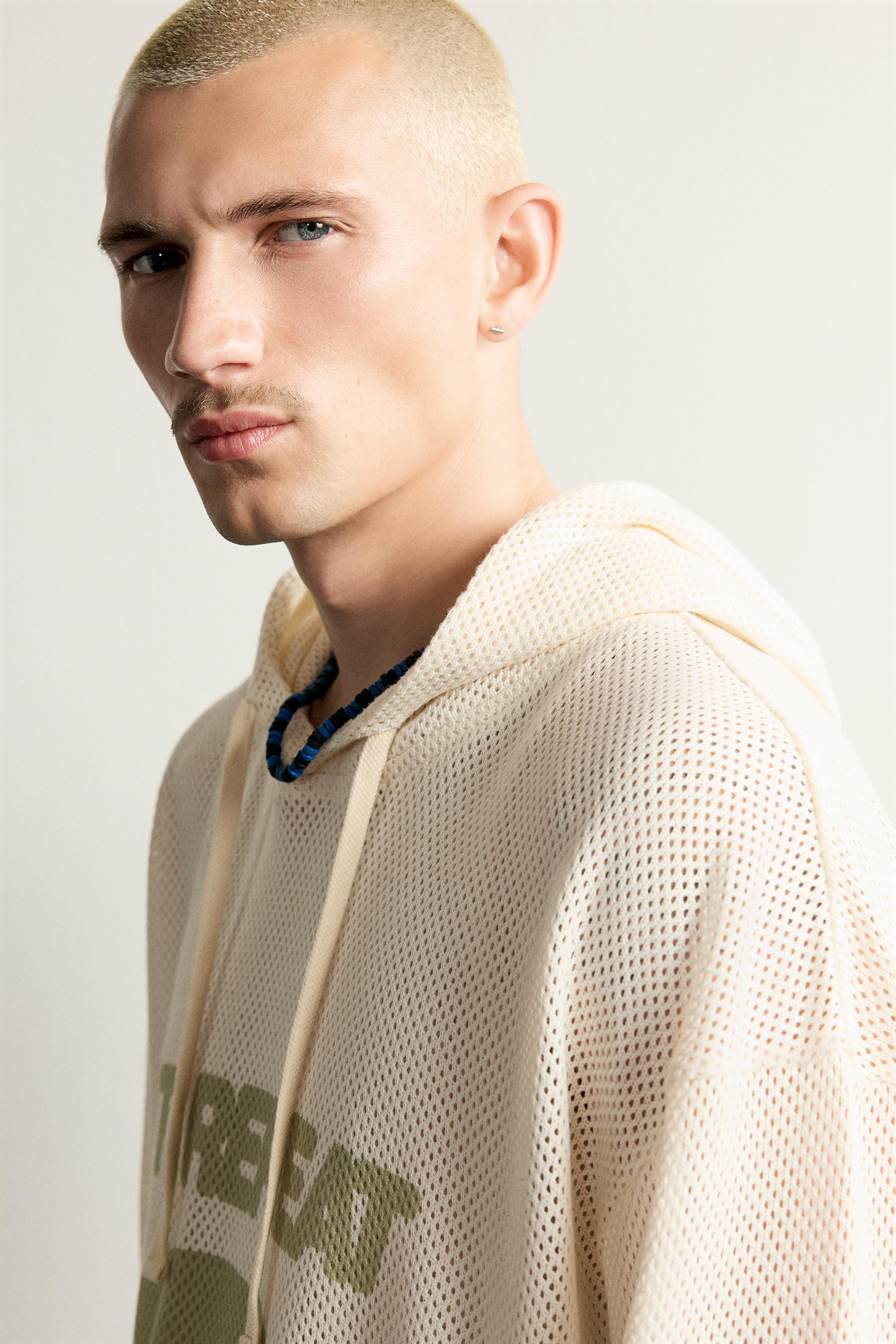 Zara RELAXED FIT KAPÜŞONLU SWEATSHIRT görsel 6