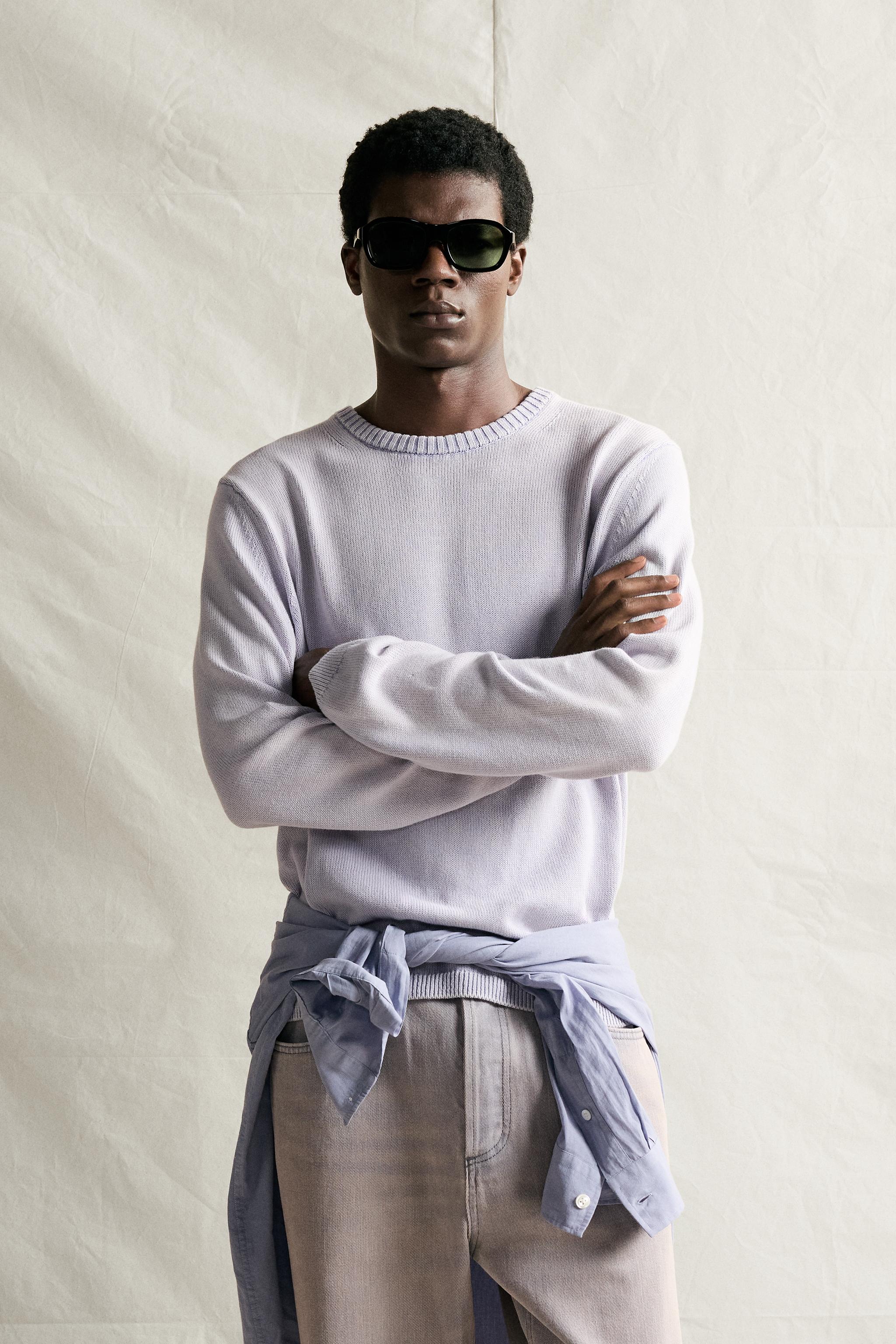 COTTON RELAXED FIT SWEATER