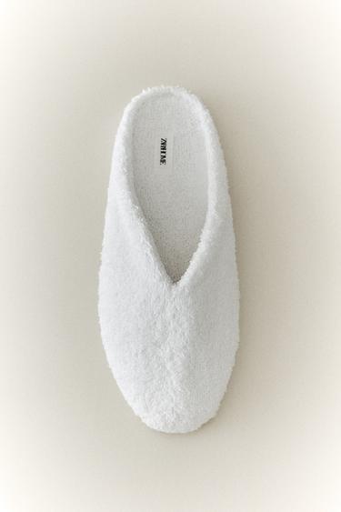 TERRY MULES - White by Zara