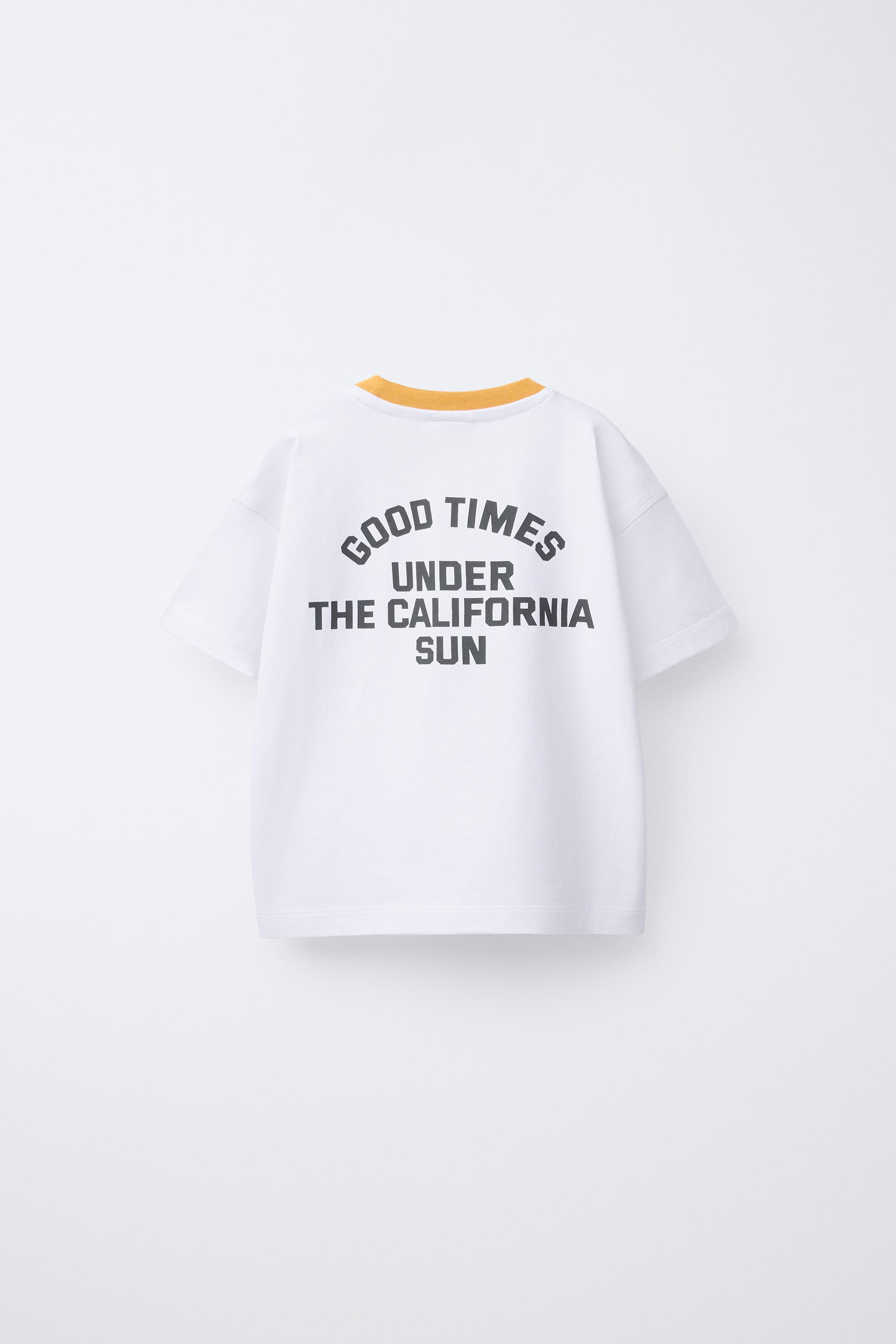 T-SHIRT À INSCRIPTION IMPRIMÉE