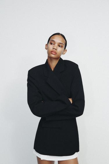 BLAZER RECTO - Negro de Zara