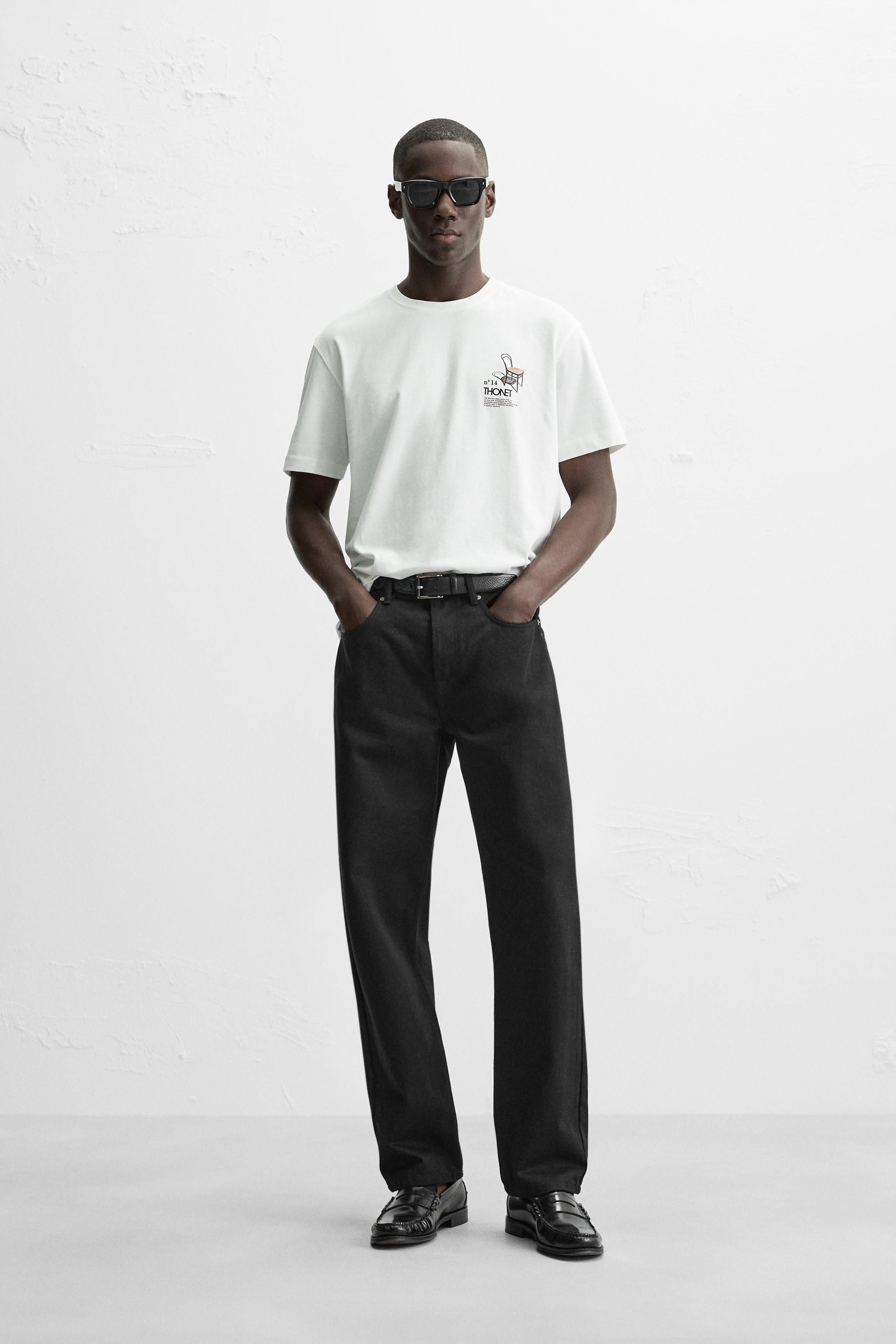 THONET グラフィックTシャツ - オフホワイト | ZARA Japan / 日本