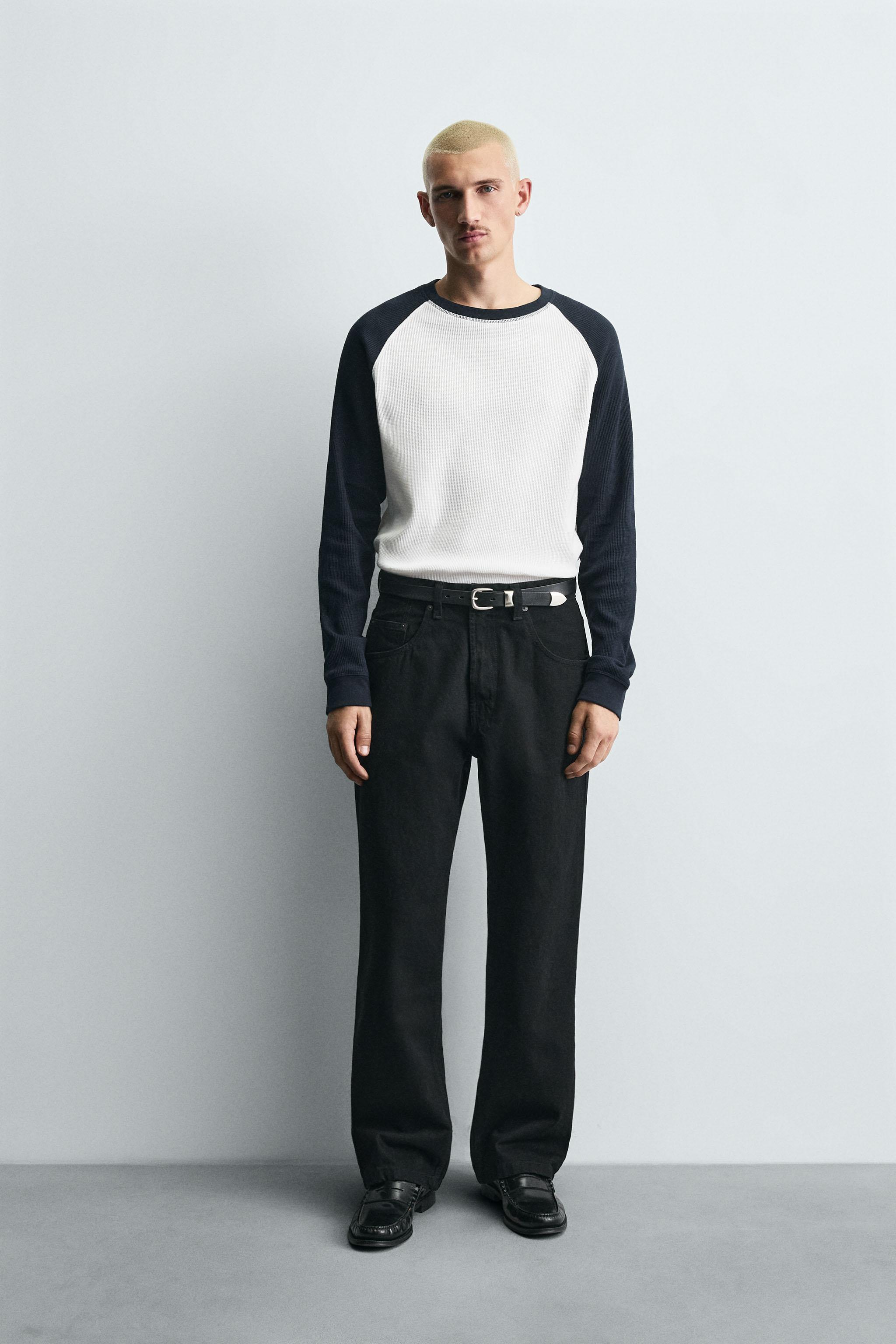BAGGY FIT JEANS - Black | ZARA India