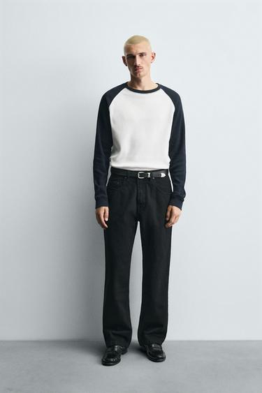 BAGGY FIT JEANS - Black by Zara - Image 0