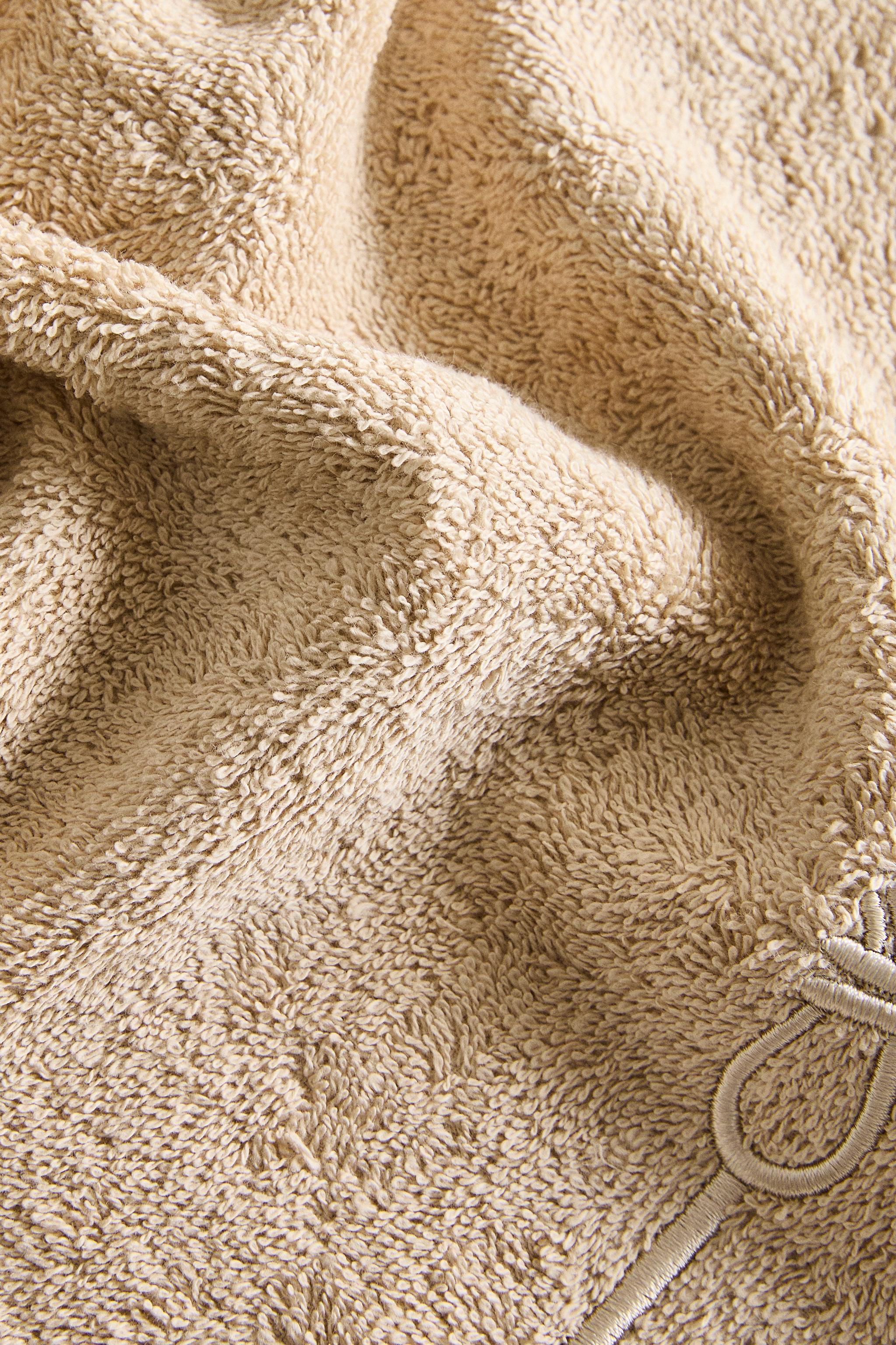 SERVIETTE DE BAIN BRODERIE NŒUD