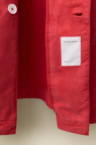 TRENCH LONG CRÉÉ PAR CARAMEL LONDON X ZARA - Rouge de Zara - Image 3