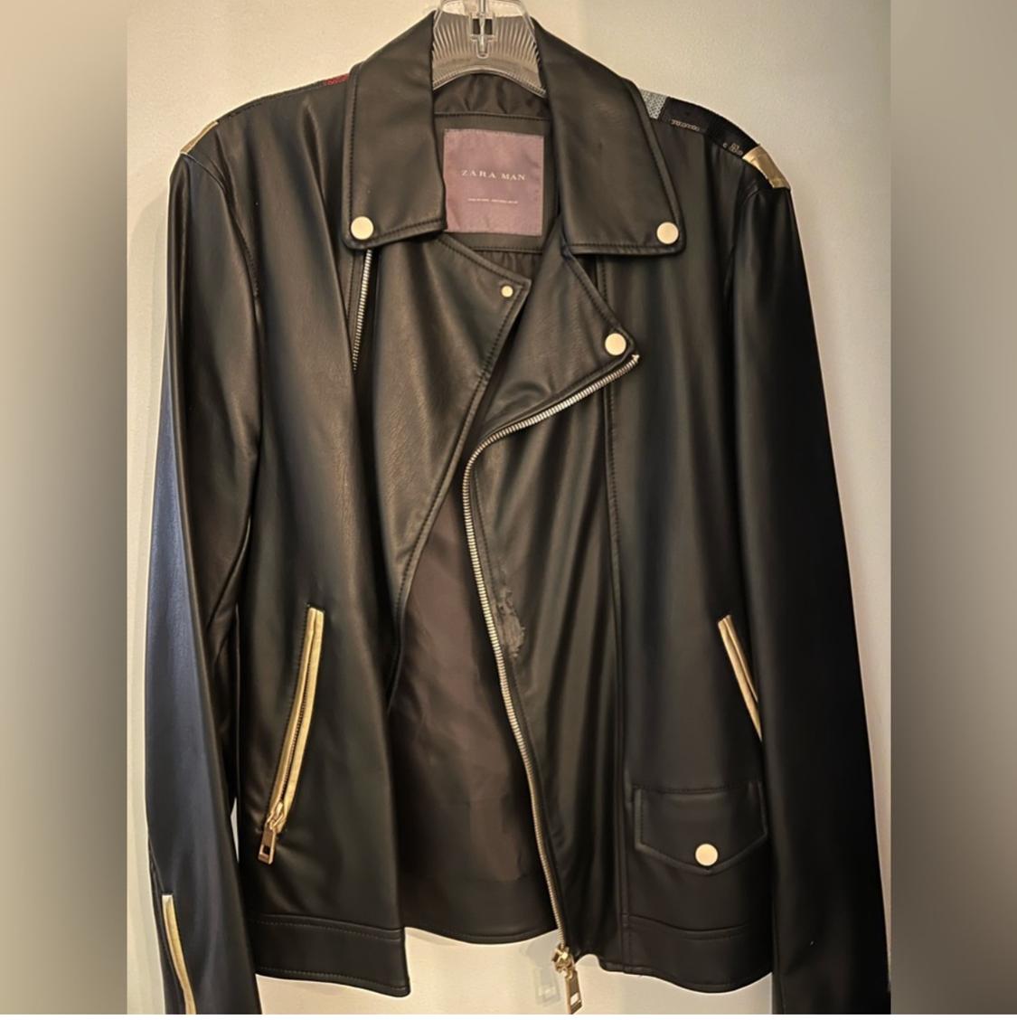 FAUX LEATHER JACKET  CRASH - Image 2