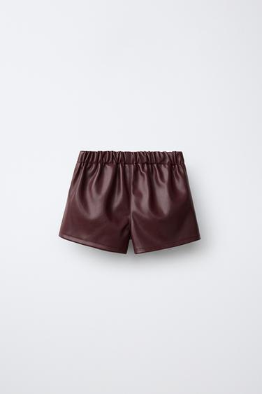 JUPE-SHORT - Bordeaux de Zara