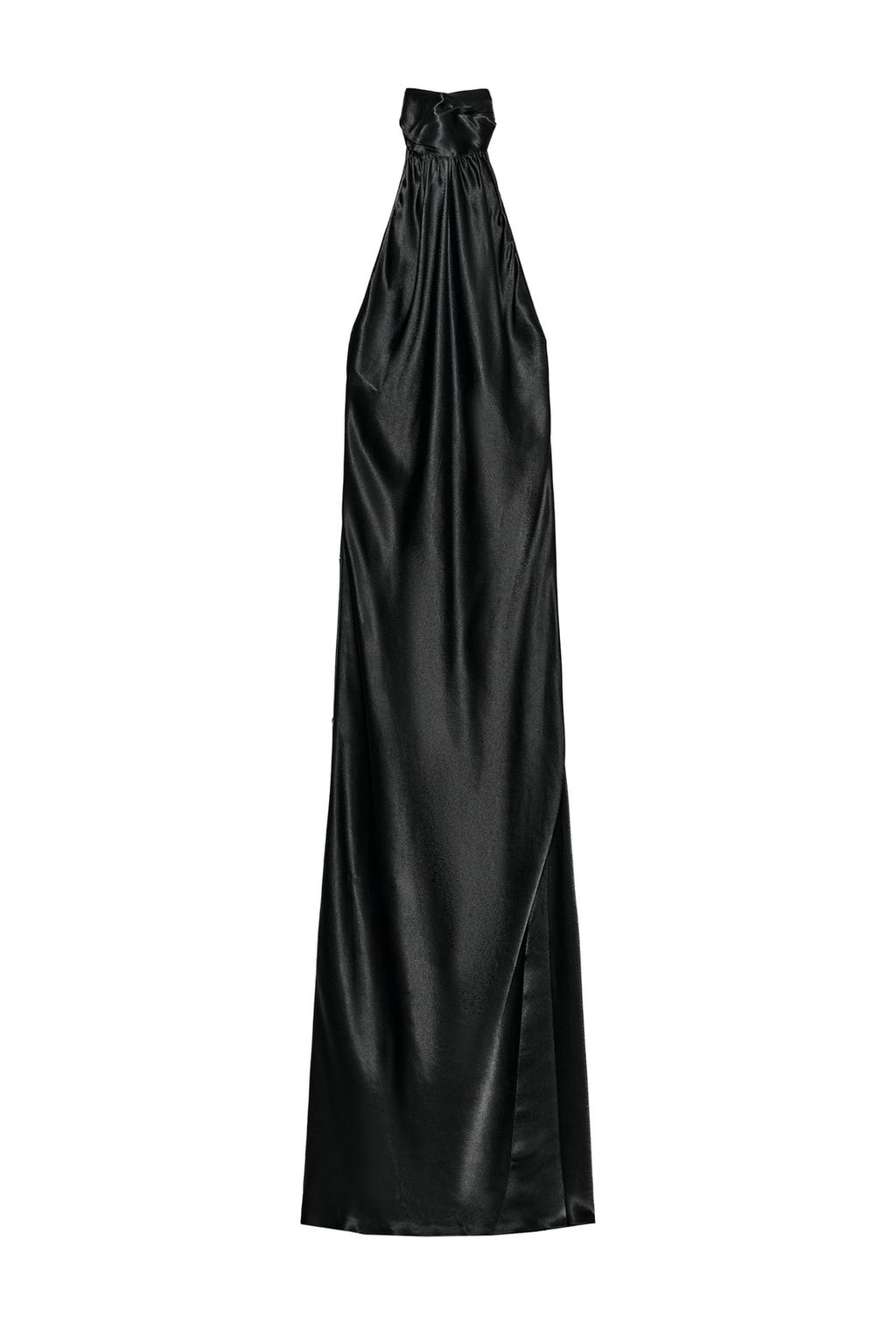 ZW COLLECTION SATIN EFFECT HALTER DRESS - image 3