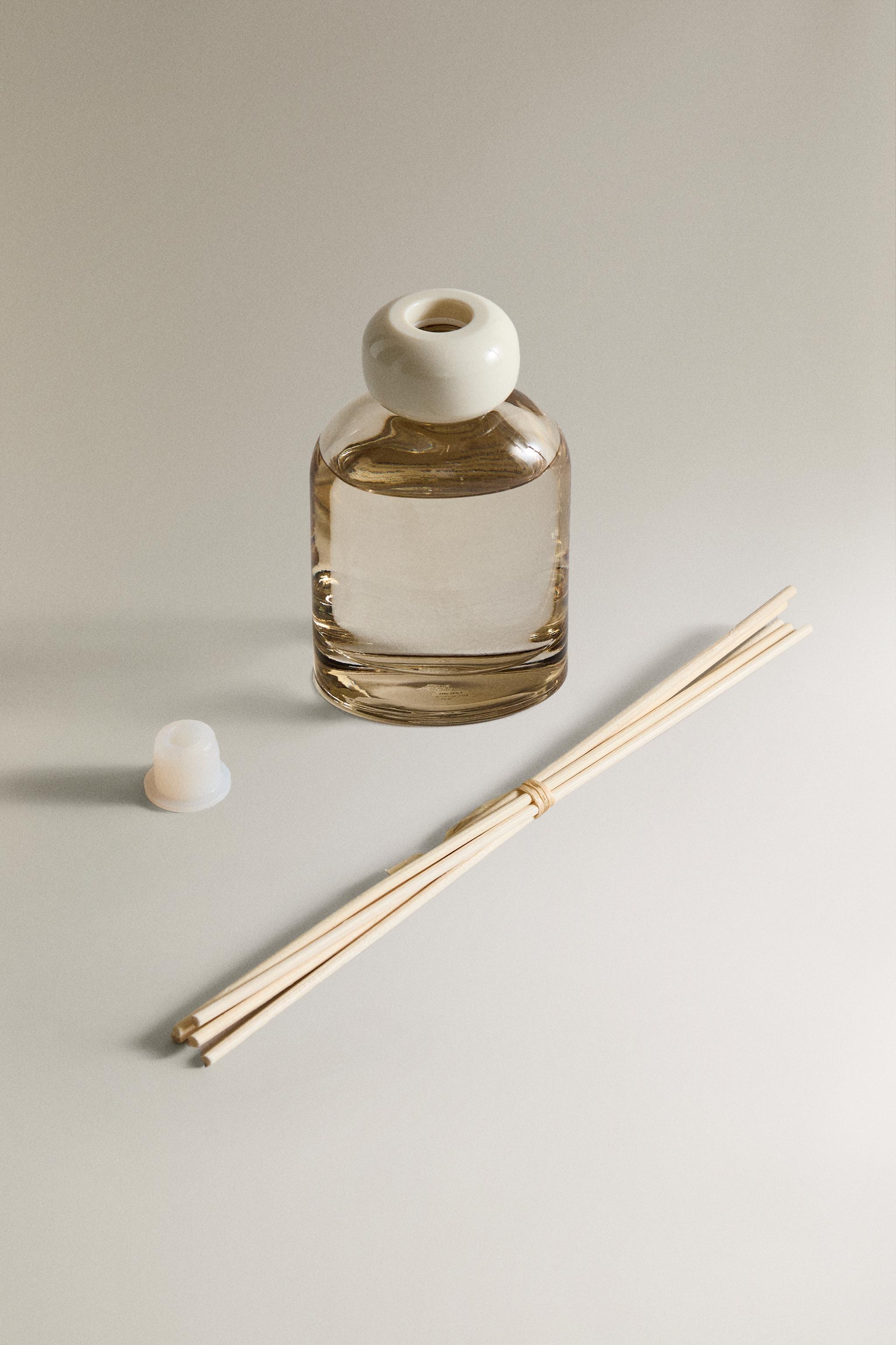 (120 ML) CLEAN BLOSSOM REED DIFFUSERS — Green/White