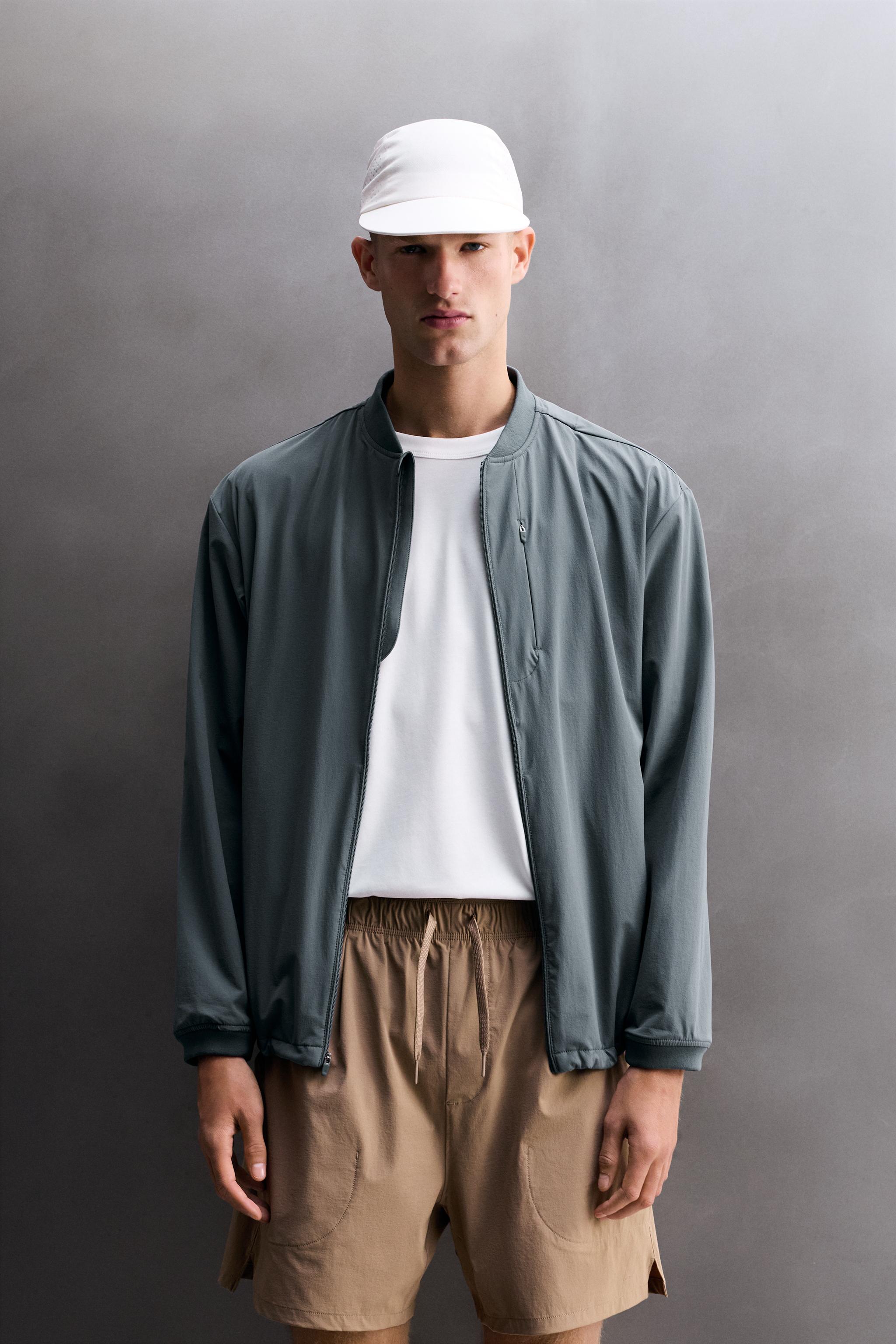 Мужские куртки Zara TECHNICAL TRAINING JACKET — фото 2