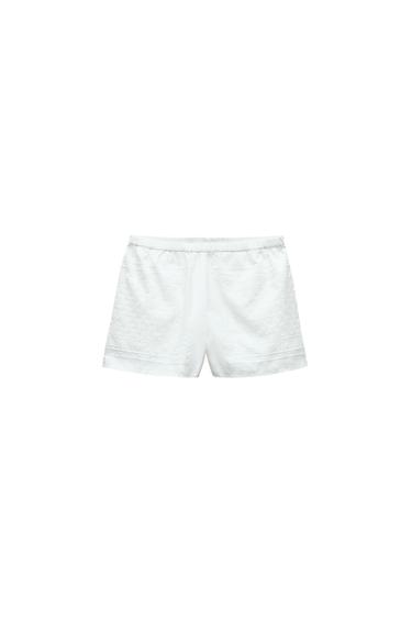 EMBROIDERED SHORTS