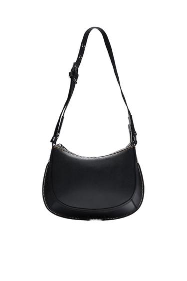 PURPLE® LEATHER SHOULDER BAG
