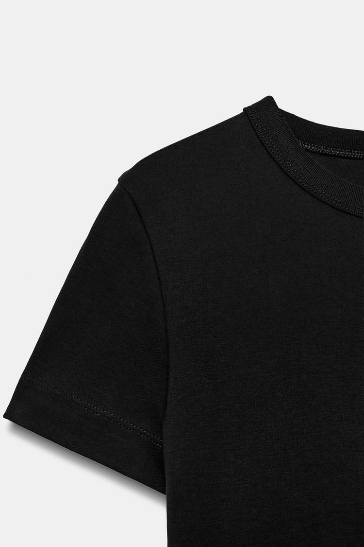 Camiseta de manga corta de tejido interlock 6